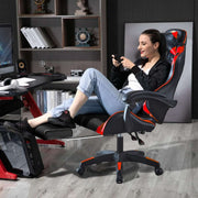 Ergonomic Gaming Chair with Footrest & 180° Recline – product image 14