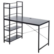 Computer Desk & Student Workstation with 4 Shelves