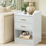 Nightstand LED Side Table 2 Drawers BSD-07 – product image 19