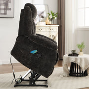 Power lift armchair KJ-8819 with lumbar heat and 8-point vibration massage