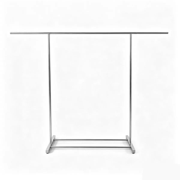 Double Rail Retractable Clothes Rack with Wheels