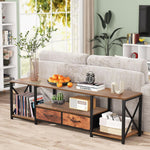 160cm TV unit for living room media storage and entertainment