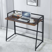 Modern Folding Office Desk with Top Shelf SD-S06 – product image 14