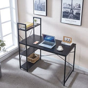 Computer Desk & Student Workstation with 4 Shelves