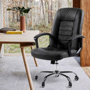 Office chair tilt mechanism and reclining function detail for flexible workspace comfort.