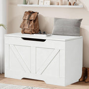 Rustic Wooden Storage Bench