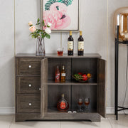 Farmhouse Sideboard Storage Cabinet
