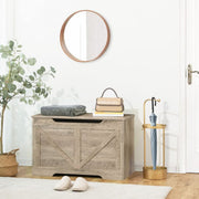Rustic Wooden Storage Bench