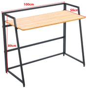 Modern Folding Office Desk with Top Shelf SD-S06 – product image 23