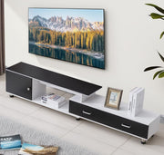 Extendable TV Stand and Media Console with Storage