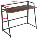Modern Folding Office Desk with Top Shelf SD-S06 – product image 17
