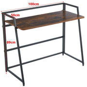 Modern Folding Office Desk with Top Shelf SD-S06 – product image 17