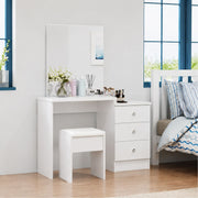 Dressing Table with Mirror and Stool DR-12