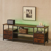 TV Stand with Charging Station