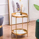 2 Tier Side Table with Storage Tray – Modern Coffee Table – product image 24