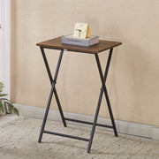 Rustic Folding TV Tray Table