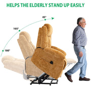 Power Lift Massage Recliner Chair with Heat - KJ-8819