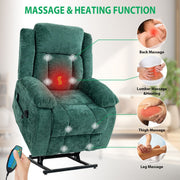 Power Lift Massage Recliner Chair with Heat - KJ-8819