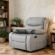 Swivel Rocker Recliner with Tray Table
