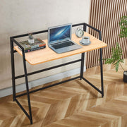 Modern Folding Office Desk with Top Shelf SD-S06 – product image 21