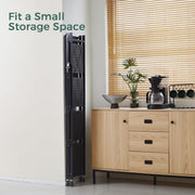 Mobile Kitchen Shelf designed to fit a small storage space, featuring a sleek ladder-style design.