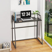 Modern Folding Office Desk with Top Shelf SD-S06 – product image 6