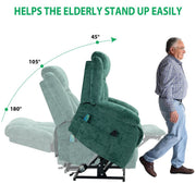 Power Lift Massage Recliner Chair with Heat - KJ-8819