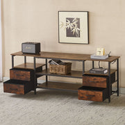 TV Stand with Charging Station