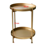 2 Tier Side Table with Storage Tray – Modern Coffee Table – product image 26