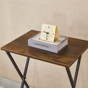 Rustic Folding TV Tray Table