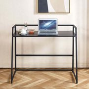 Modern Folding Office Desk with Top Shelf SD-S06 – product image 13