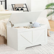 Rustic Wooden Storage Bench