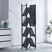 Mobile Kitchen Shelf with 3, 4 & 5 tier storage, perfect for organizing kitchen or home office.