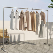 Double Clothes Rail with High-Low Rods