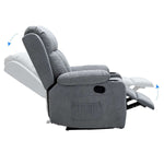 Lexi CR-2032 microfiber recliner chair product view