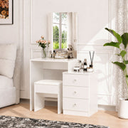 Dressing Table with Mirror and Stool DR-12