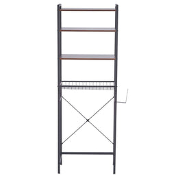 Over Toilet Bathroom Shelf with Storage Basket