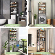 Over Toilet Bathroom Shelf with Storage Basket