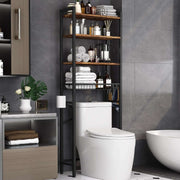 Over Toilet Bathroom Shelf with Storage Basket
