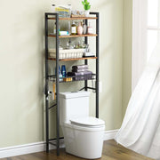 Over Toilet Bathroom Shelf with Storage Basket