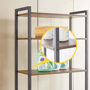Over Toilet Bathroom Shelf with Storage Basket