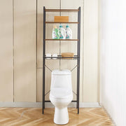 Over Toilet Bathroom Shelf with Storage Basket