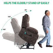 Power Lift Massage Recliner Chair with Heat - KJ-8819 – product image 62