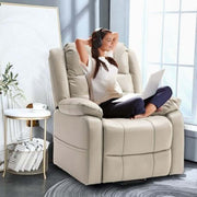CR-7002 electric massage recliner feature image highlighting power lift, heat and comfort functions