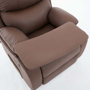 Swivel Rocker Recliner with tray table, featuring plush seating and ergonomic design for ultimate comfort.