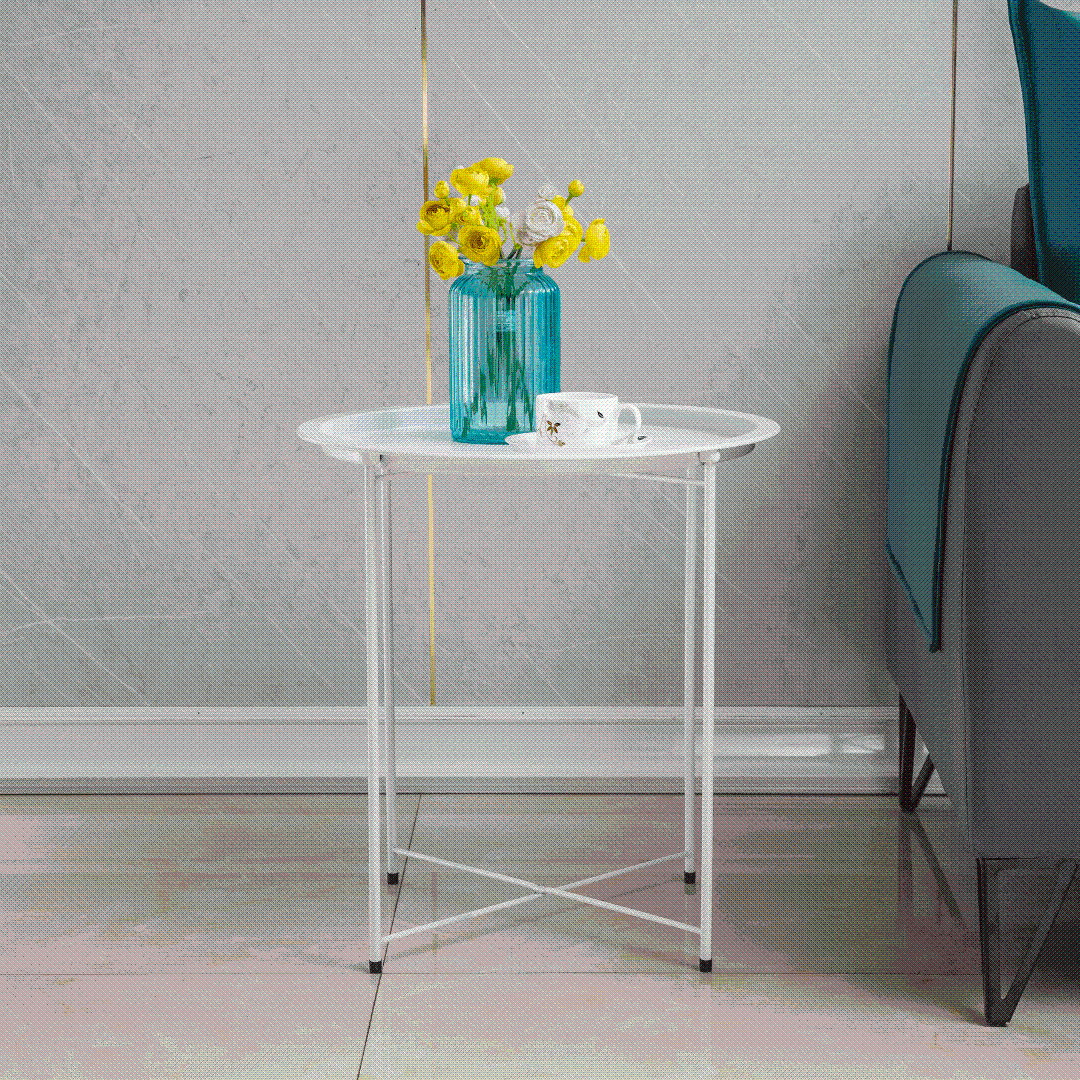 Steel Coffee Stool/Tray TT-01