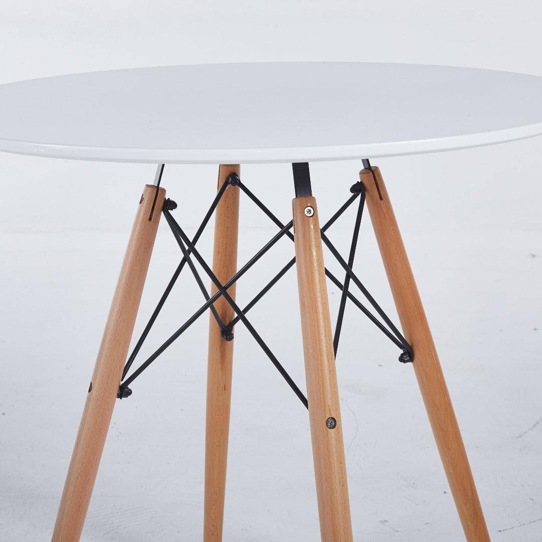 White Eames Table DT-02-2 modern design furniture2